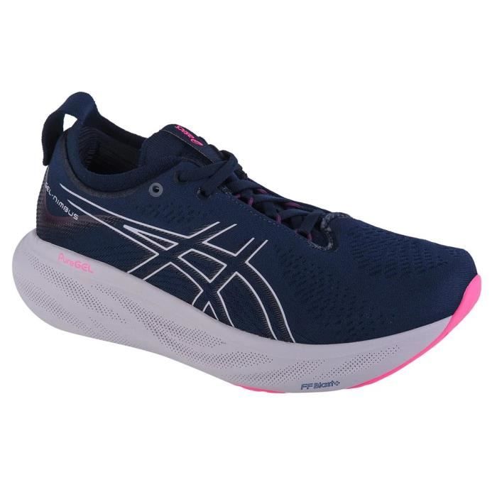 Asics femme bleu marine sales