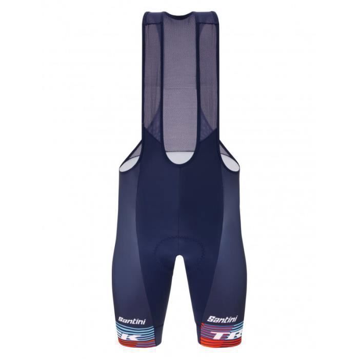 Cuissard de compression Santini Trek Factory Racing 2023 - nautica - 4XL - Homme - Bleu