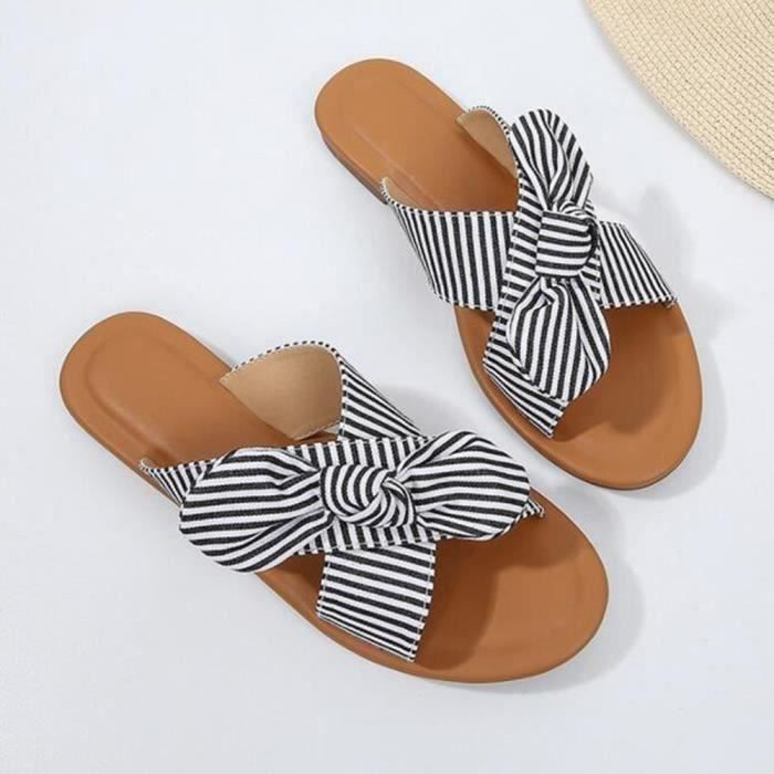 sandale noeud papillon