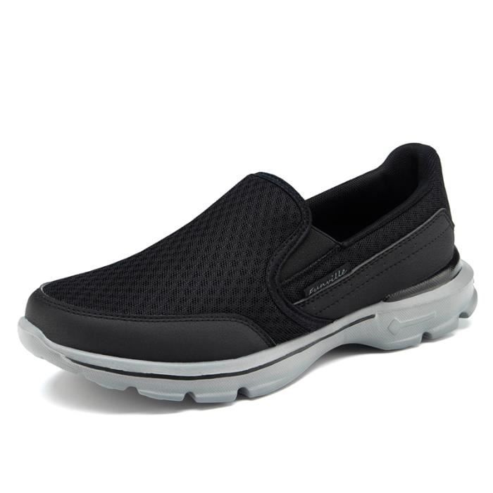 Mocassins Hommes Légers Type Barefoot - Chaussures Respirantes Pour Tous Les Jours, Sport, Maison - Confort Pieds Nus, Semelle Antidérapante