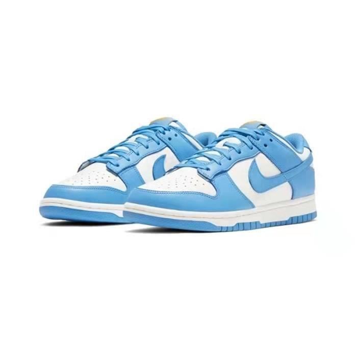 Nike blanc bleu online