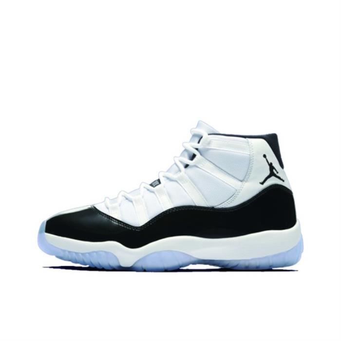 Jordan retro 11 noir et hot sale blanc