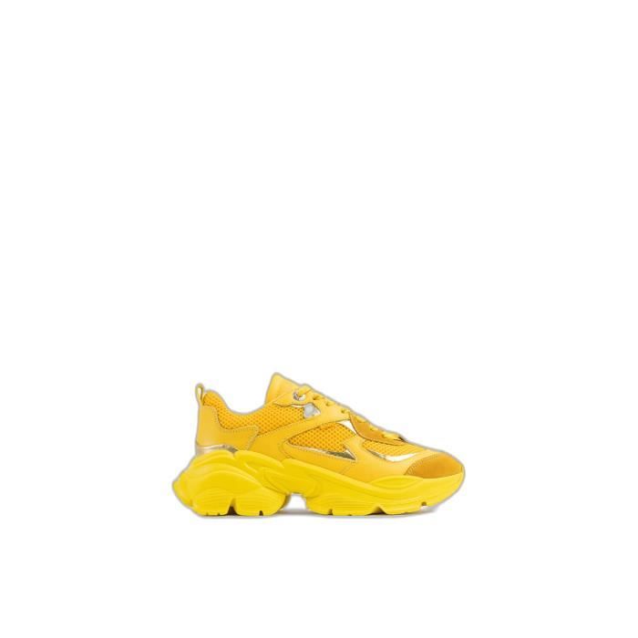 Baskets femme Bronx Low yellow 39 Femme Jaune Droit Lacets Polyester Yellow Cdiscount Chaussures