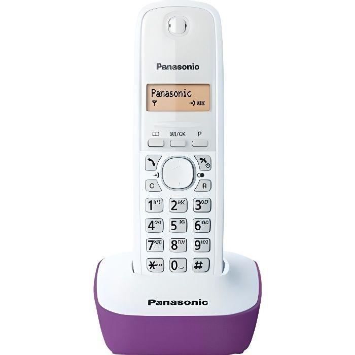 TELEPHONE FIXE ANALOGIQUE PANASONIC KX-T7716X avec identification de  l'appelant et haut-parleur mains libres