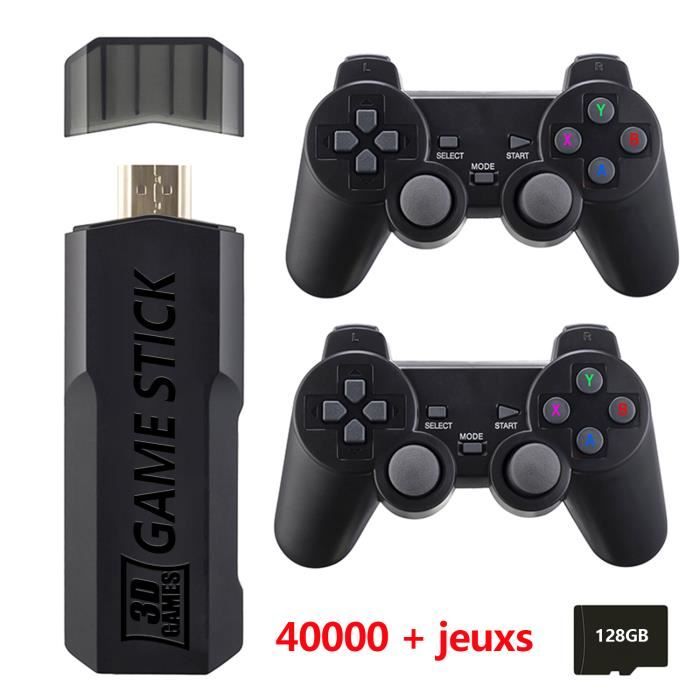 Console de jeu vidéo rétro HD 4K - PIMPIMSKY - GD10 - 128G - 2 manettes sans fil - HDMI A1