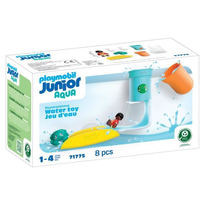 Playmobil Junior 71775 Toboggan avec réservoir d'eau - vue 2