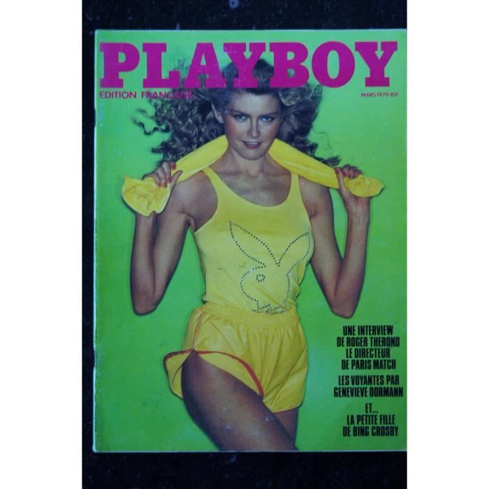 Photographie - PLAYBOY 064 N° 64 MARS 1979 STIL PERRET DENISE CROSBY