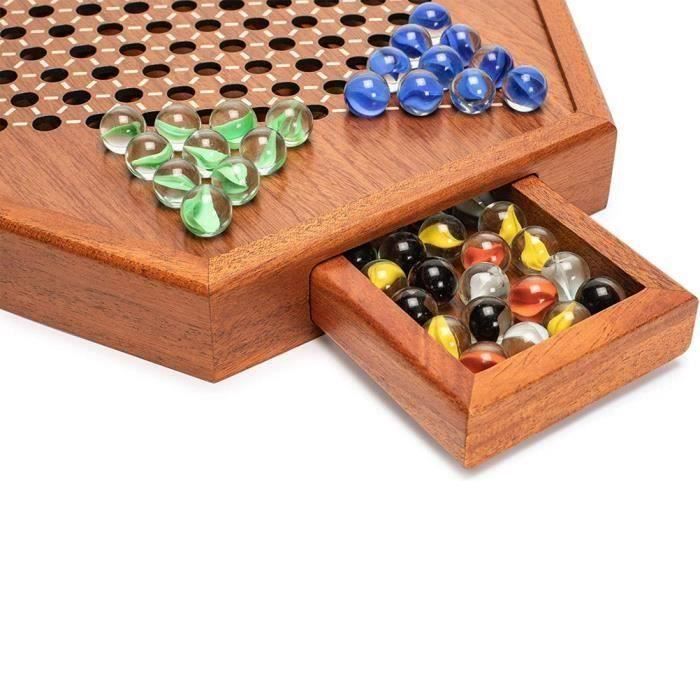 Jeu de dames en bois grand modèle | Truffaut