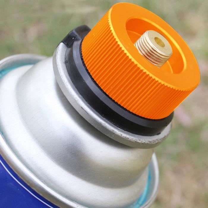 Adaptateur De Bouteille De Bouteille De Conversion De Gaz De Camping Adaptateur Pour La Cartouche Butane Cartouche De Gaz Piston Adaptateur De Piston