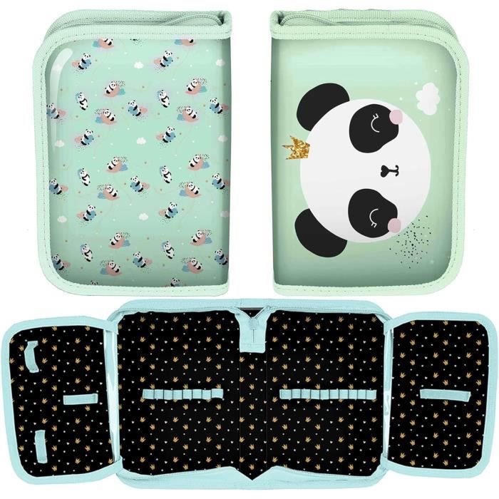 Trousse PVC Or Et Panthère - Petite Taille, Vernis, Fermeture éclair, Neuve