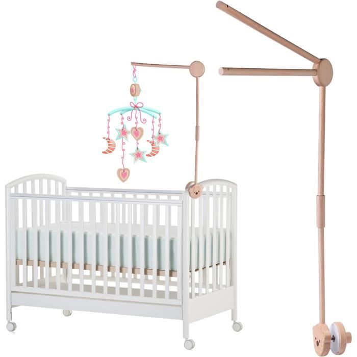 Boîte à musique mobile pour bébé. Boîte à musique en bois