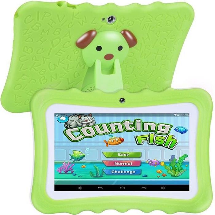 Tablette Pour Enfants, Écran Hd 7 Pouces