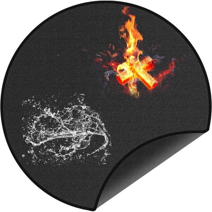 Tapis Ignifuge Pour Brasero - Tapis De Protection Ignifuge Pour Protéger Votre Terrasse