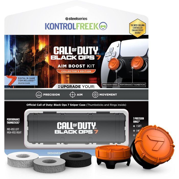 Pack de 2 Call Of Duty BO7 Performance Thumbsticks STEELSERIES KontrolFreek Collector Edition Manettes PS5PS4