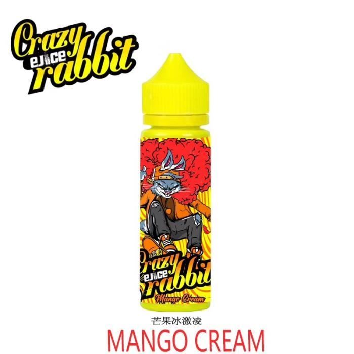 60ml 3mg CRÈME DE MANGUE Eliquide pour Cigarette Electronique Vape