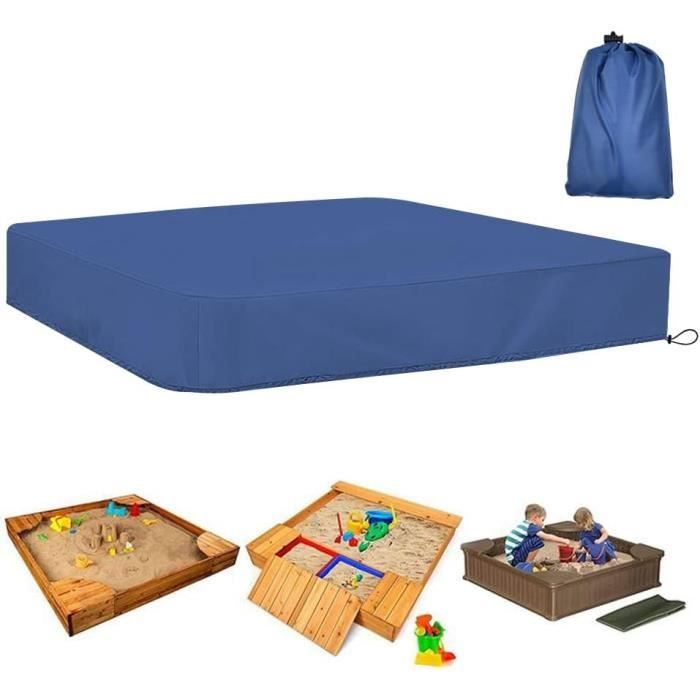 Housse De Protection Pour Bac à Sable Ronde - 100 X 15 Cm - Étanche, Anti-poussière - Idéale Pour Piscine, Jeux D'eau Ou Coquillages