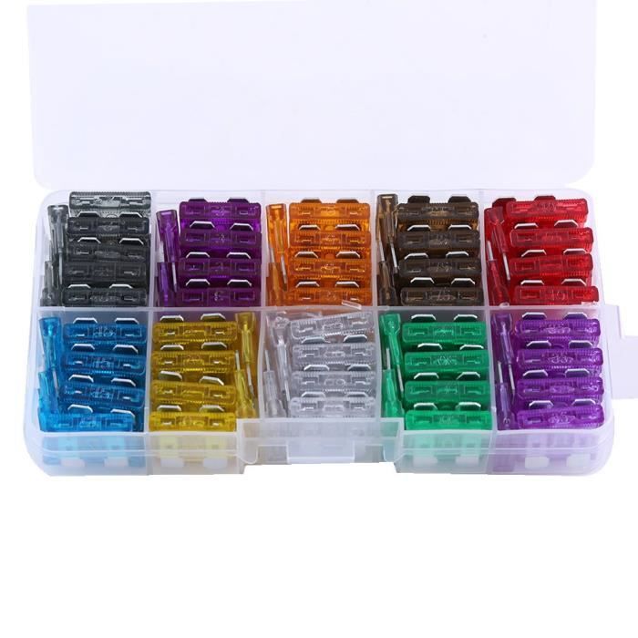 10PCS Micro Auto Fusibile Tipo Lama Mini Set Di Fusibili 5A 7.5A