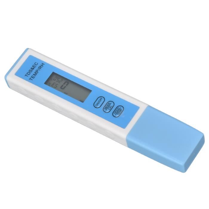 Testeur Qualité D'eau 6 En 1 WiFi - Mesure TDS, EC, Sel, PH, Température - Neuf Avec Garantie 3 Ans