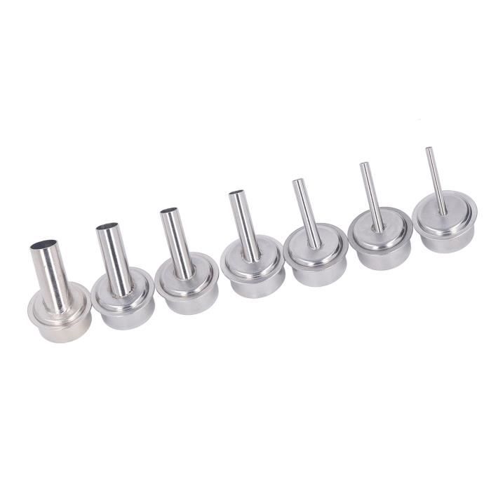 Kit De 7 Buses Pour Pistolet à Air Chaud 35mm - Acier Inoxydable, Compatible 1500-2000W