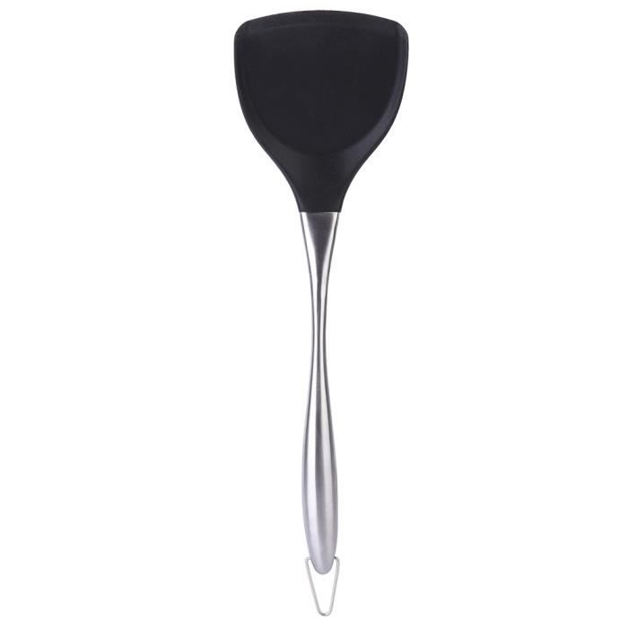 Spatule DI ORO Série Chef – Silicone Résistant 315°C – Pour Œufs & Crêpes – Antiadhésive & Sans BPA