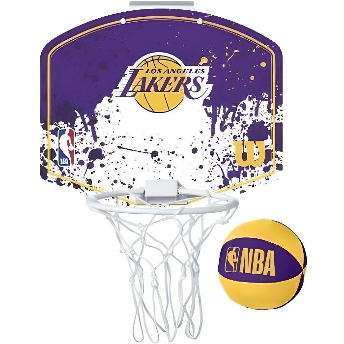 Mini Panier NBA Los Angeles Lakers - violet - TU
