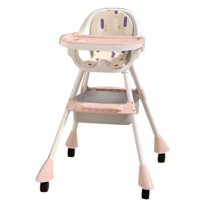 Repose-Pieds Réglable Pour Chaise Haute Bébé - Antidérapant - En Bois - Pour Enfants 1-3 Ans