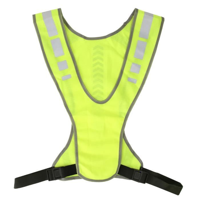 Gilet Sécurité Réfléchissant Gilet Led Cyclisme Équipement