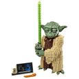 LEGO® Star Wars 75255 Yoda, Jeu de Construction, Figurine, Sabre Laser, avec Présentoir-1