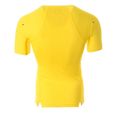 T-shirt de compression Homme Nike - Jaune - Fitness - Manches courtes-1