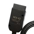 Câble de diagnostic Interface Vcds HEX V2 VAGCOM 20.4.2 VAG COM 19.6 POUR VW pour siège AUDI Skoda-1