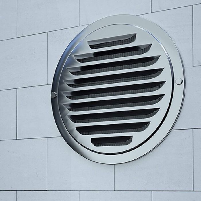 GZRXIOUS 2 Rosette d'aération en Acier Inoxydable 95 mm, Double Paquet de plaques branchiales,Coulisseau d'aération de la Grille, Bateau, Campeur, Maison etc. I Ventilateur Rond verrouillable GZRXIOUS 2 Rosette d'aération en Acier Inoxydable 95 mm, Double Paquet de plaques branchiales,Coulisseau d'aération de la Grille, Bateau, Campeur, Maison etc. I Ventilateur Rond verrouillable