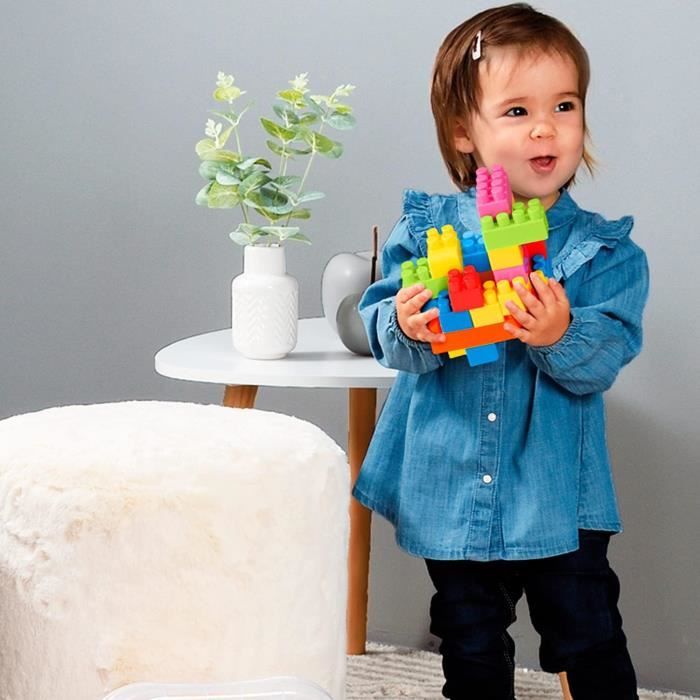 Jouets Ecoiffier 846 Sac demilune Abrick briques à empiler premier âge