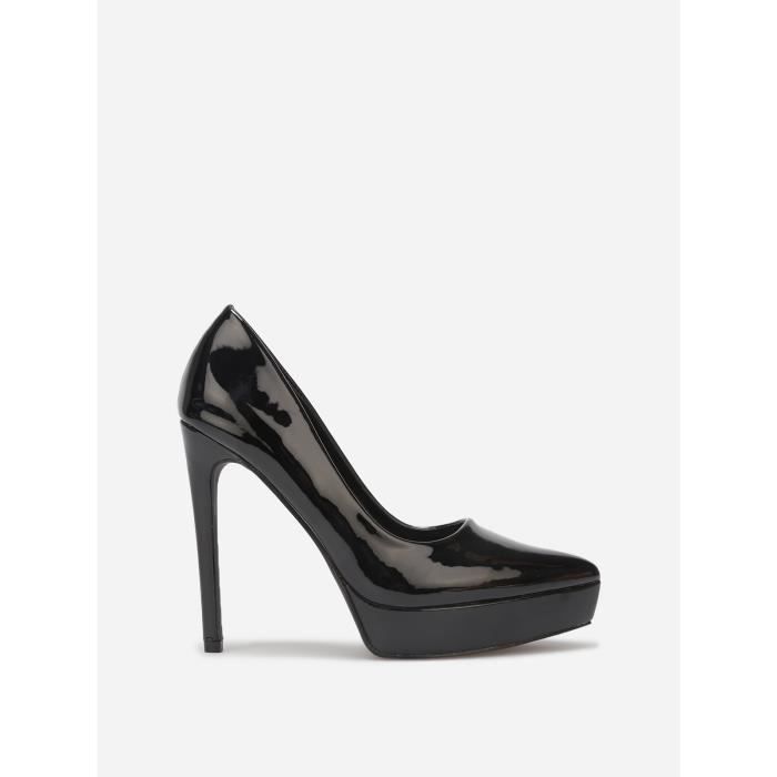 Escarpin noir online vernis pas cher