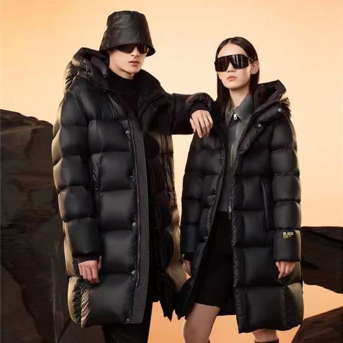Doudoune mi longue noir femme outlet
