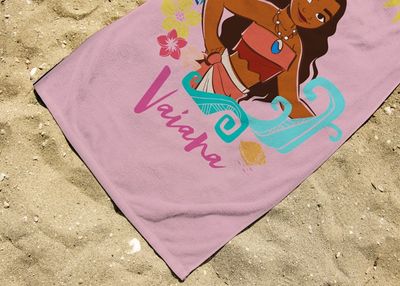 Serviette De Plage Enfant Arc-en-Ciel Rose – 60x120 Cm – Microfibre Ultra Douce, Séchage Express & Anti-Sable – Idéale Pour Piscine, Voyage & Plage
