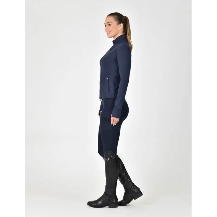 Veste équitation femme imperméable polyester XS