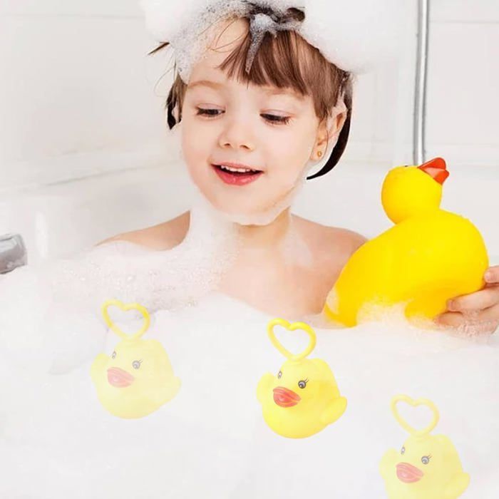 20 Canards Flottants – Jeu De Pêche En Bain – Néon – ABS Sécurisé – Développement Sensoriel – Activité Extérieure