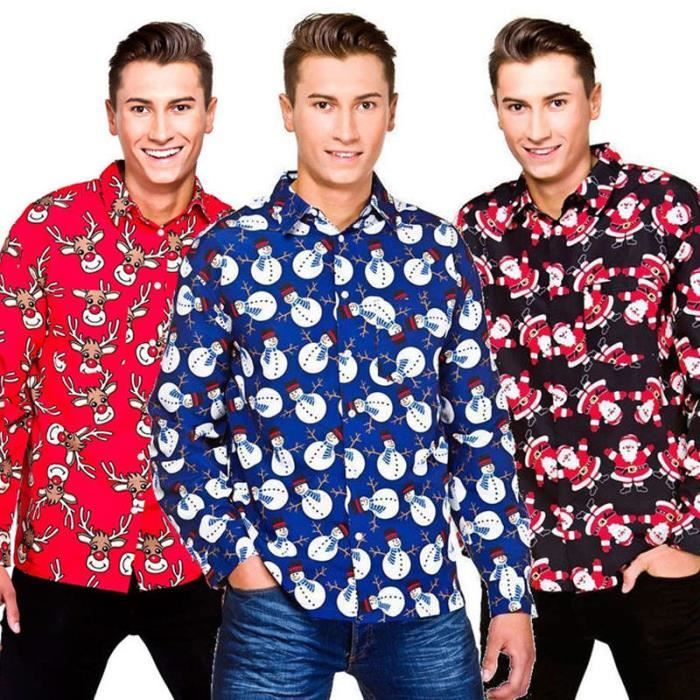 Chemise homme outlet de noel