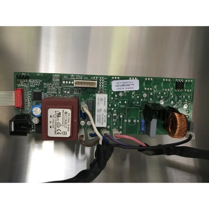 Platine de commande noire pour hotte ROBLIN ESPACE MURALE 90 12CI008 39CI012 12CI008 - Electroménager