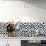 6pcs Carrelage Mosaique Carrelage Stickers Cuisine Salle De Bains