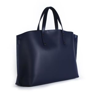 Sac à main cuir bleu pétrole Cdiscount