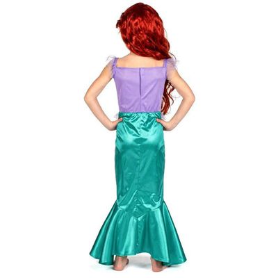 SunnyLisa Deguisement Sirene Fille, Robe de Sirène Princesse, Costu