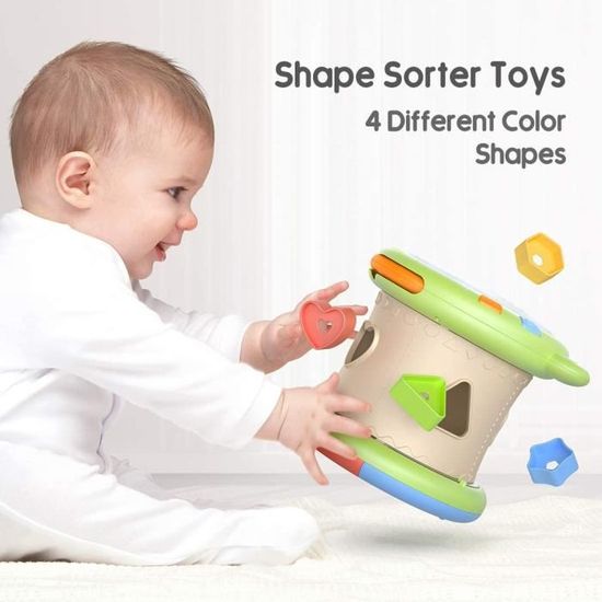 Jouets Musicaux Tumama Jouet Musical Bebe Tambour Musical Jouet Interactif Jeux Centres D Activites Pour Enfants Jouets Cdiscount Jeux Jouets