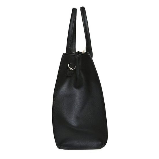 LIVAN Grand Sac Cabas de Cours de Ville Lyceenne Etudiante Porte main avant bras Simili Cuir rigide strie Femme Cdiscount Bagagerie Maroquinerie