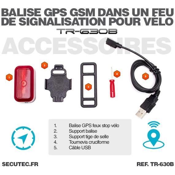 TRACEUR GPS SANS ABONNEMENT AUTONOME LONGUE AUTONOMIE [SECUTEC.FR] 