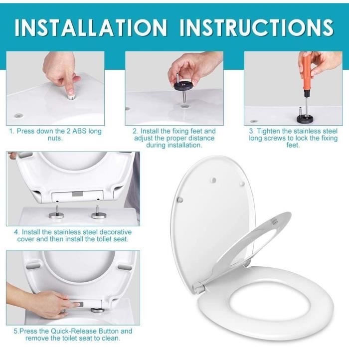 Abattant wc familial new arrivals 3 en 1