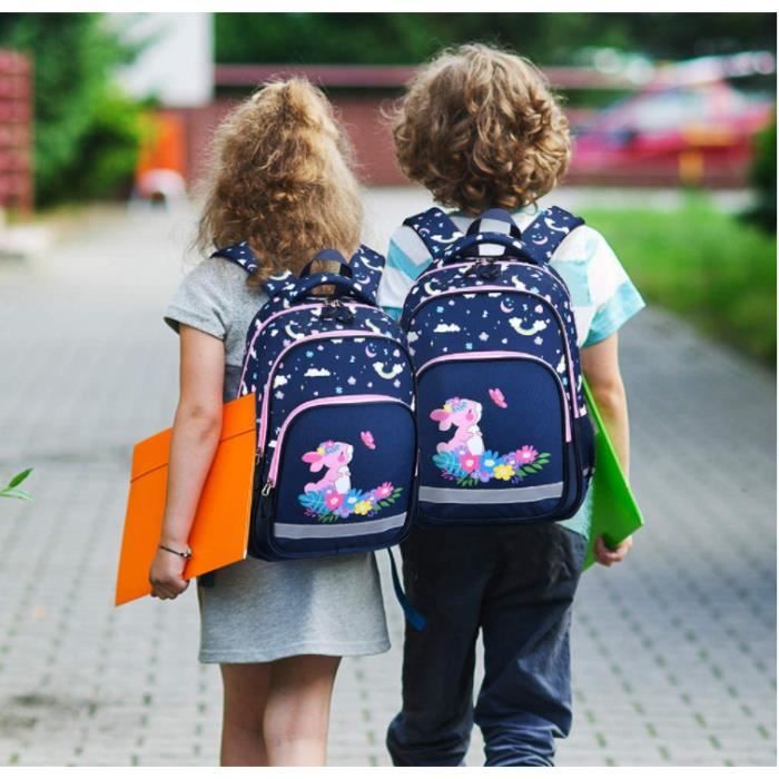 Cartable Fille Primaire Garcon Enfant Sac a Dos Ecole Gar on