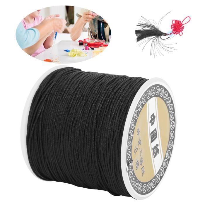 Fil Nylon Satiné 2,5mm Pour Création De Bijoux Et Bracelets - 3m, 5m Ou 10m