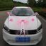 Kw Kit De Decoration Pour Voiture Mariage Luxe Rose Blanc 11