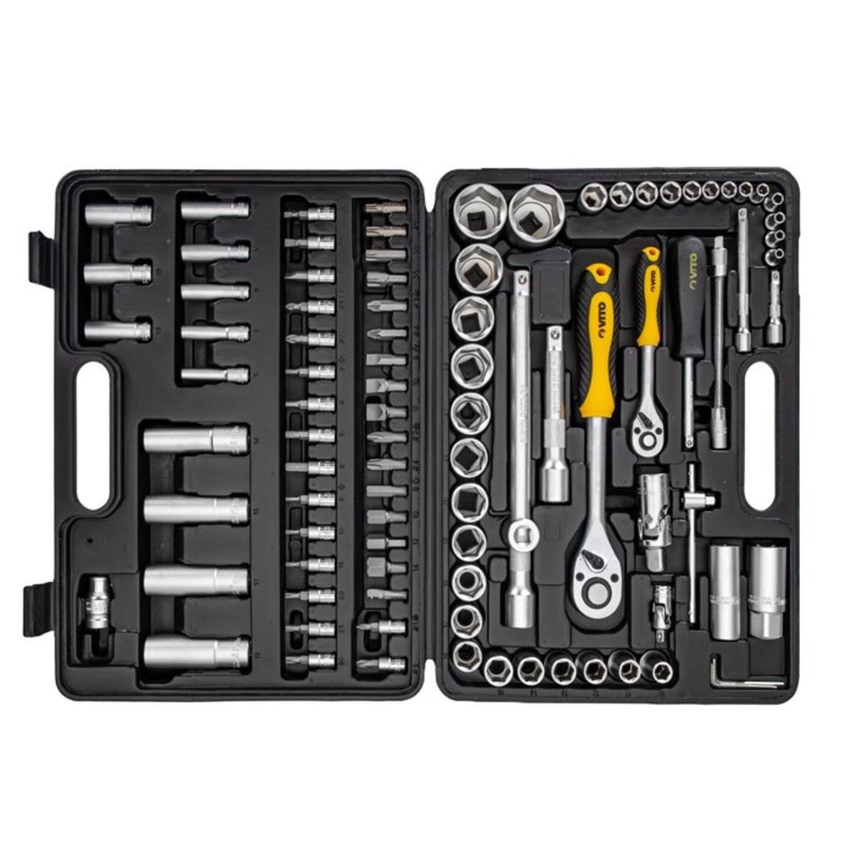 Coffret A Douilles Vito 94 Pieces Chrome Vanadium 1 2 Et 1 4 Haute Qualite Malette Professionnelle Achat Vente Lot Outils De Jardin Coffret A Douilles Vito 94 Pie Cdiscount
